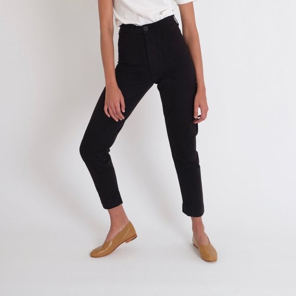 Jesse Kamm Ranger Pants, black, size 8 - Picture 7 of 8